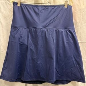 NWT Lands End Hi-Rise swim skirt in Navy